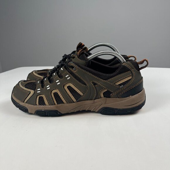 G.H. Bass & CO water shoes bass sprint sneaker green tan men size 8m - Picture 4 of 9